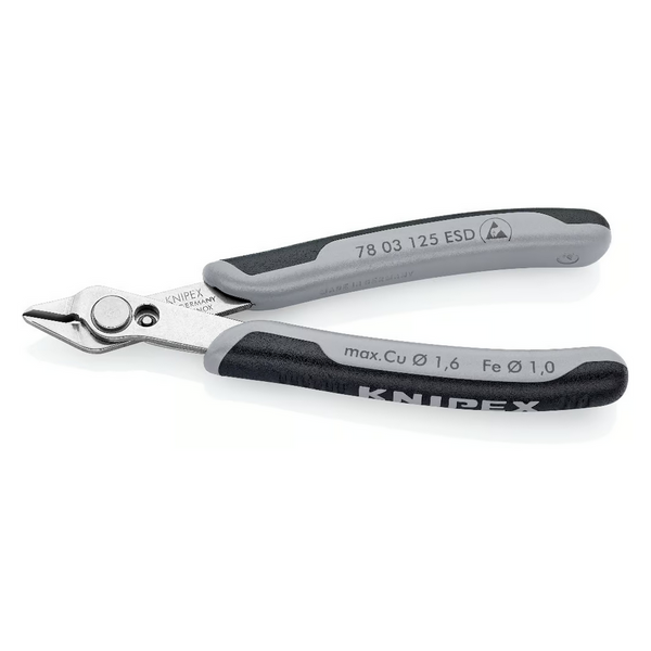 Szczypce tnące boczne Knips ESD 125 mm Knipex 7803125ESD