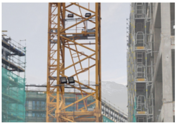 Zestaw lamp montowany na dźwigu LLK2x150AW PARTNERESITE