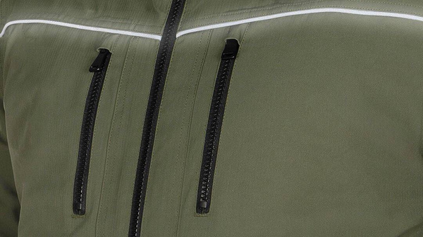 Kurtka ocieplana z kapturem OUTDOOR, zielona, NEO Tools 81-579-XXL