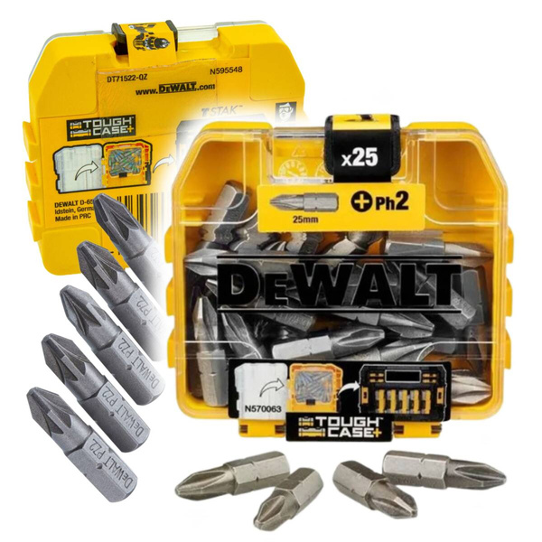 Końcówki do wkręcania bity PH2 25 mm DeWalt DT71522-QZ