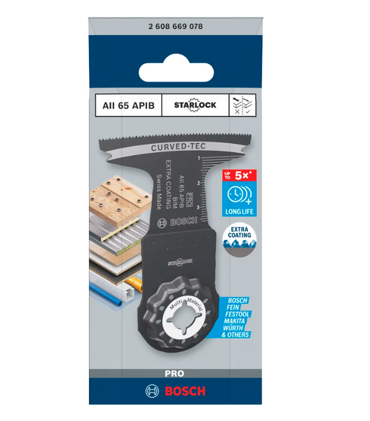 Zestaw 5 szt. brzeszczot do cięcia wgłębnego PRO AII 65 APIB Bosch 2608669079