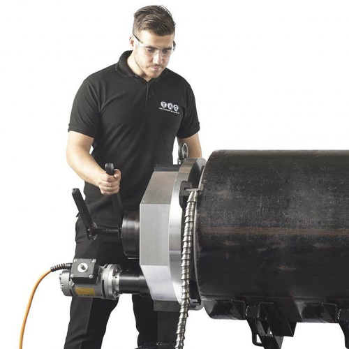 Ukosowarka do rur (krawędziarka) z mocowaniem wewnętrznym PREP 24 Promotech TP24E