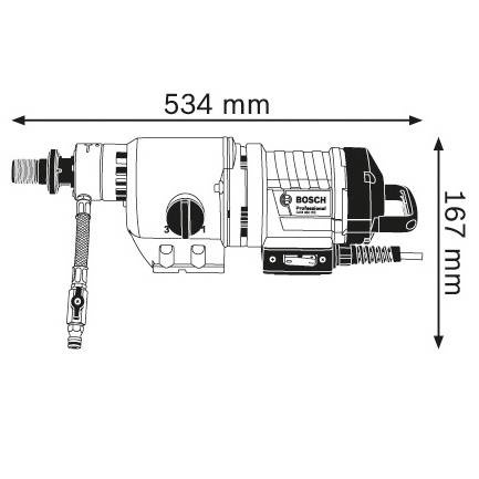 Wiertnica diamentowa Bosch GDB 350 WE (0601189900)
