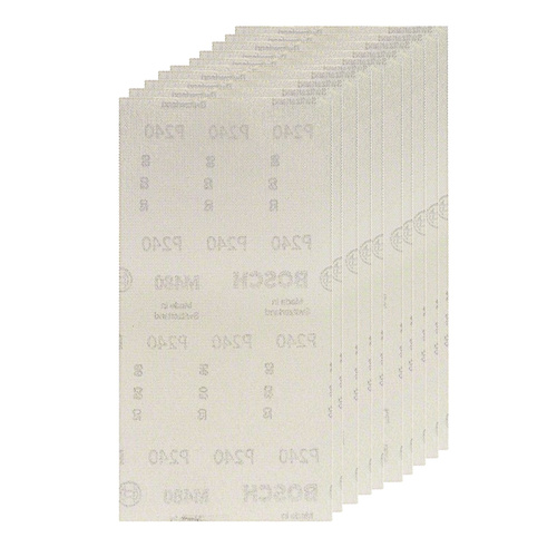 Siatka szlifierska Bosch EXPERT M480 do szlifierek oscylacyjnych 115 x 230 mm, G 240 2608900767 10 szt.