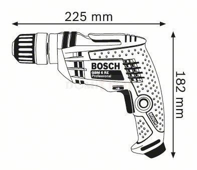 Wiertarka bezudarowa  Bosch GBM 6 RE 0601472600