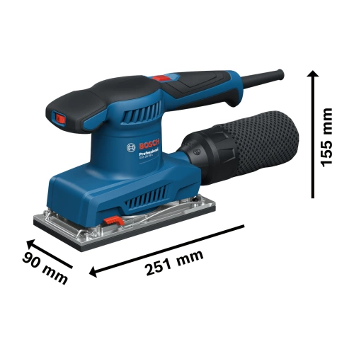 Szlifierka oscylacyjna Bosch GSS 20-18 A 0601070101