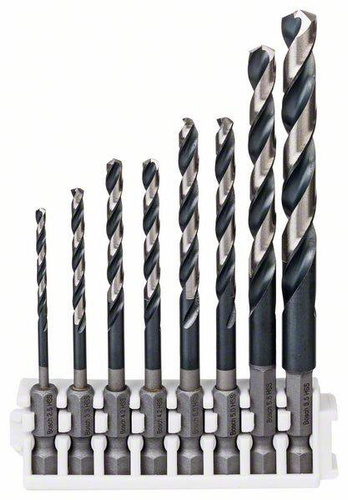 8-elem. zestaw wierteł HSS Impact Control, 2,5–8,5 mm Bosch 2608577140