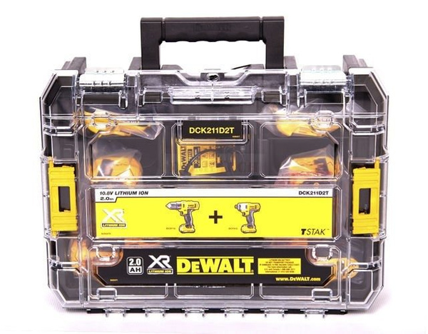 Zestaw elektronarzędzi akumulatorowych DeWalt DCK211D2T
