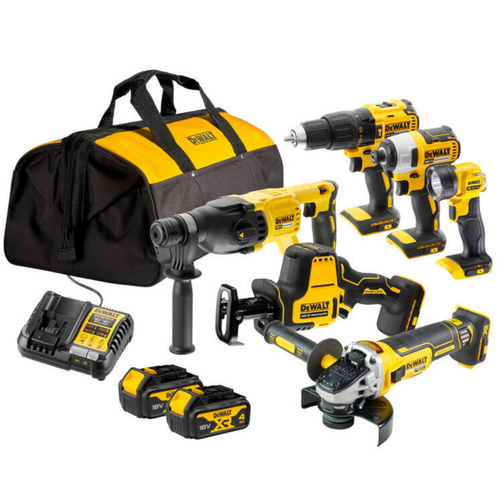 Zestawy elektronarzędzi Dewalt DCK607M2-QW