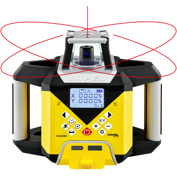 Niwelator laserowy Nivel NL640R Digital (czerwony)