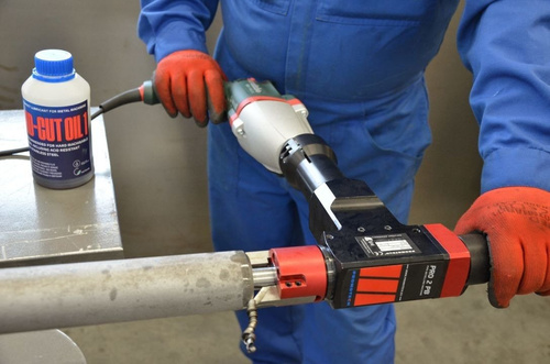 Ukosowarka (krawędziarka) do rur PRO-2 PB Promotech silnik elektryczny