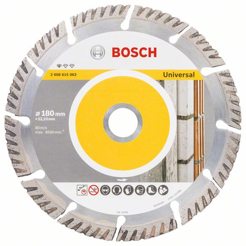 Tarcza diamentowa Standard for Universal 180x22,23mm Bosch 2608615063