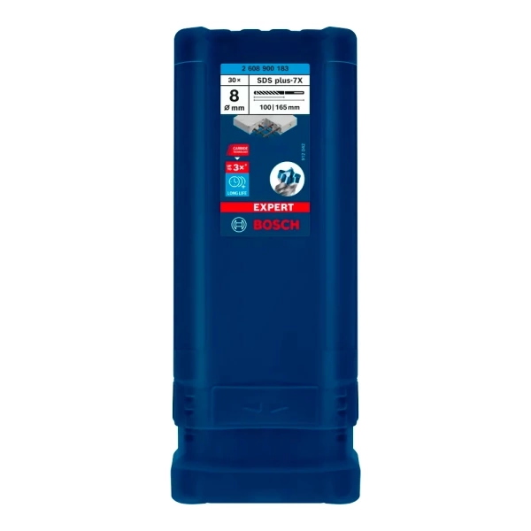Wiertło do betonu 8x100x165 mm SDS Plus-7X Bosch 2608900183 (30 szt.)