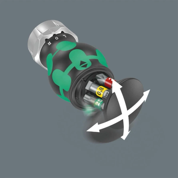 Wkrętak z zestawem bitów 1/4" Wera 05008883001