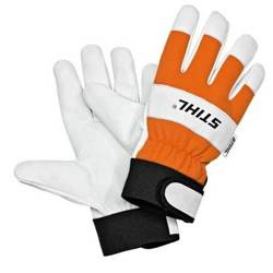 Rękawice Stihl ADVANCE Ergo SZ L - Biało-pomarańczowo-czane
