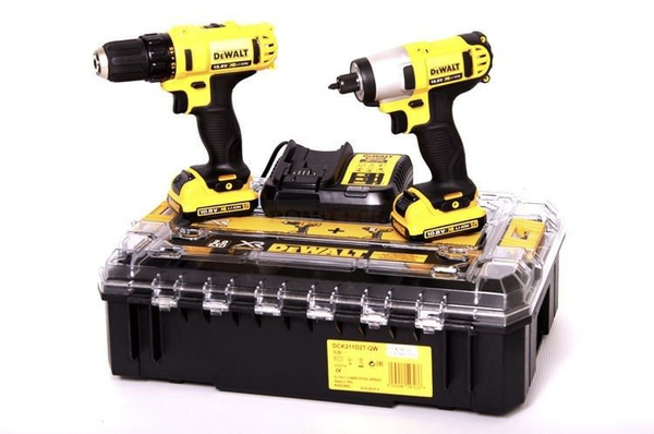 Zestaw elektronarzędzi akumulatorowych DeWalt DCK211D2T