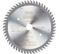 Tarcza tnąca do zagłębiarek DT1087 DeWalt