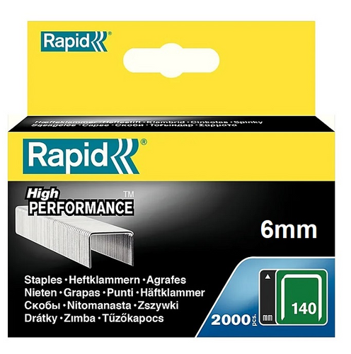Zszywki z cienkiego drutu 10 mm TYP 140 RAPID 11910711
