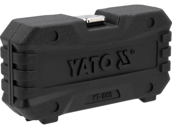 Zestaw 8 szt. nasadowych kluczy udarowych YATO YT-1066 1/2" rozm. H6, H7, H8, H10, H12, H14, H17, H19