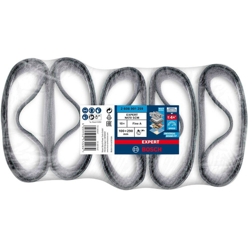 Pas ścierny Bosch Expert 2608901259 (10 sztuk)