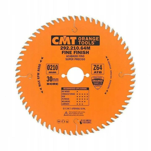 Piła tarczowa CMT 292.210.64M