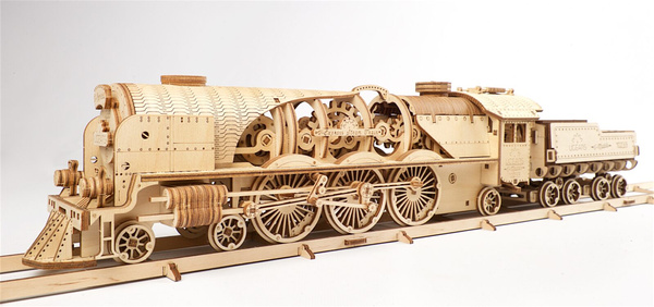 Lokomotywa V-Express UGEARS 70058