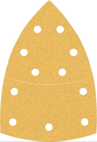 Papier ścierny EXPERT C470 z 11 otworami do szlifierek wielofunkcyjnych 102 x 62 mm, 93 mm, G 80 10 szt.