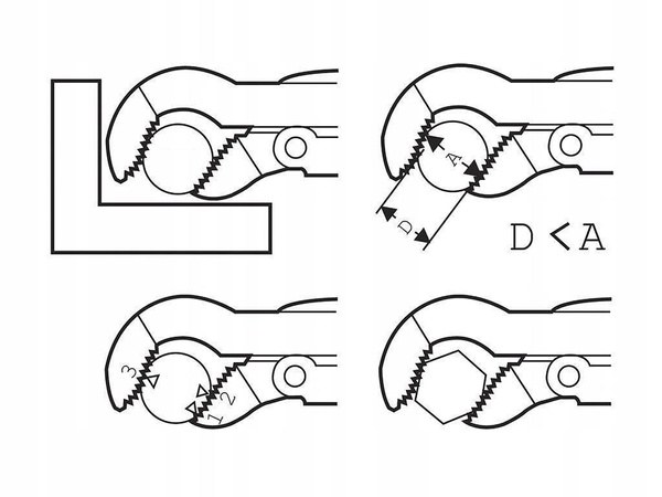 Klucz szwedzki Rothenberger "S" 3" 145300000