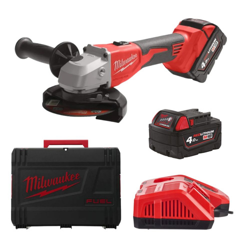 Szlifierka kątowa Milwaukee M18 BLSAG125X-402X