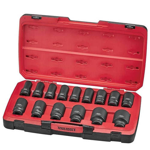 Zestaw nasadek udarowych 3/4" TengTools T9417L