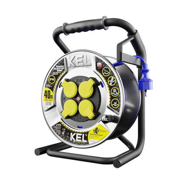 Przedłużacz bębnowy Kel Heavy Duty W-99263, 30M/3X1,5