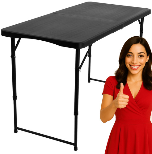 Stół cateringowy BELIVIO TULSA BLACK