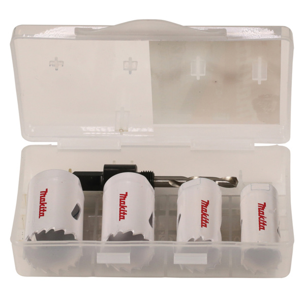 Zestaw otwornic + Adapter + Wiertło prowadzące Makita D-33641