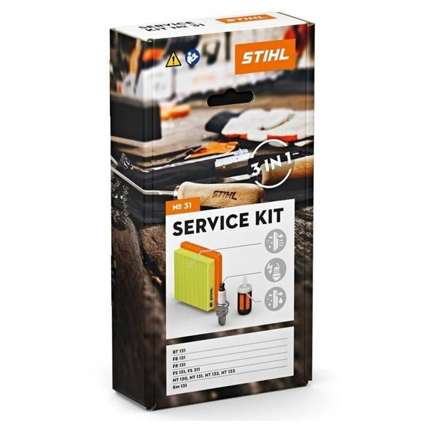 Zestaw serwisowy Stihl numer 31 do maszyn spalinowych Stihl BT 131, FS 131, FS 311, HT 130, HT 131, HT 133, KM 131
