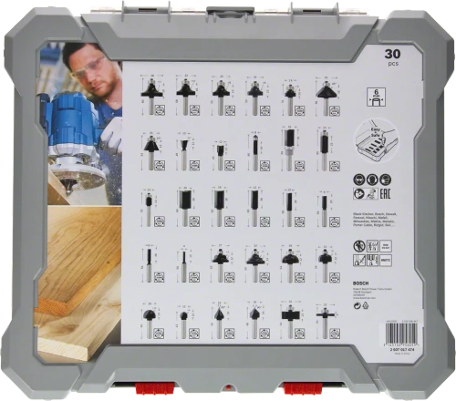 Frezy do drewna Bosch 2607017475 - trzpień 8mm