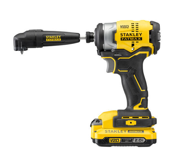 Nasadka udarowa kątowa, 9 końcówek 25 mm Stanley