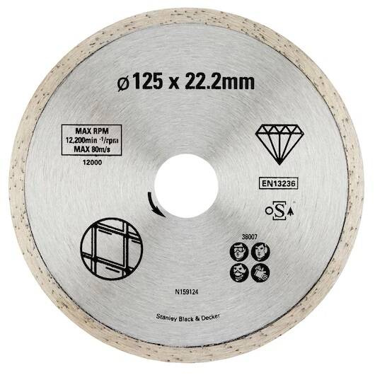 Tarcza diamentowa do płytek Stanley STA38007-XJ 125x22,23 mm