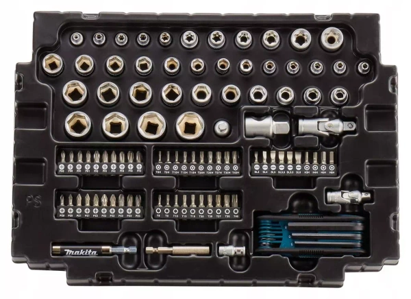 Zestaw 120 szt. narzędzi Makita E-08713 