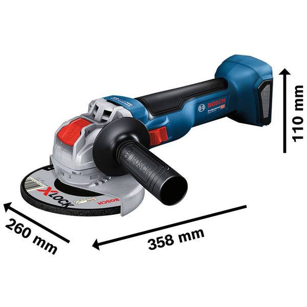 Szlifierka kątowa Bosch GWX 18V-10 (06017B0100)