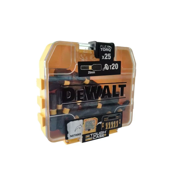 Zestaw 25 bitów udarowych Torx 20 Torsion DT70557T DeWalt
