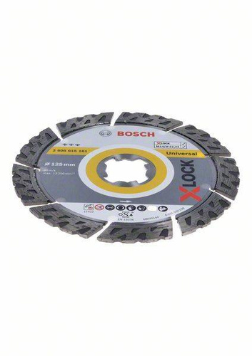Diamentowa tarcza tnące Best for Universal X-LOCK 125x22,23x2,4 Bosch 2608615161