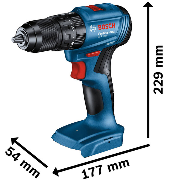 Wiertarko-wkrętarka Bosch GSB 185-LI (06019K3100)