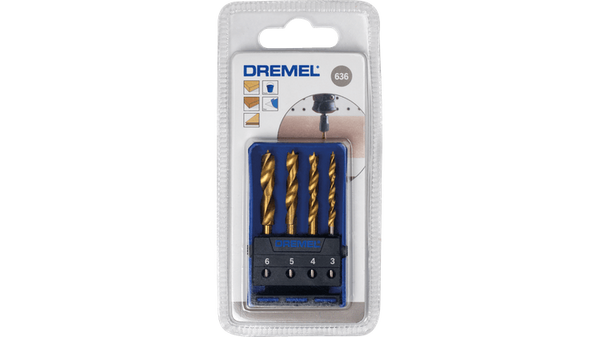 Zestaw wierteł do drewna 4 szt. Dremel 26150636JA