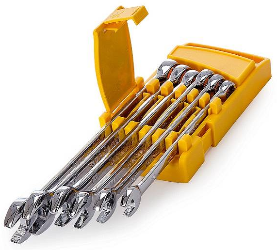 Zestaw kluczy płasko-oczkowych 6 szt. 4-94-646 Stanley