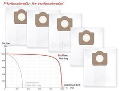 Profilters PRO-125 Worki do odkurzacza z włókniny 50 L