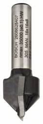 Frez do rowków typu V, 8 mm, D1 16 mm, L 16 mm, G 45 mm, 90° Bosch 2608628407