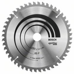 Tarcza pilarska Optiline Wood 260x30 Bosch 2608641202