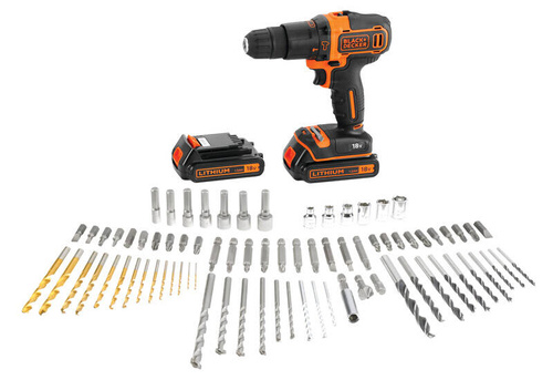 Wiertarko-wkrętarka Black Decker BDC718AS2F