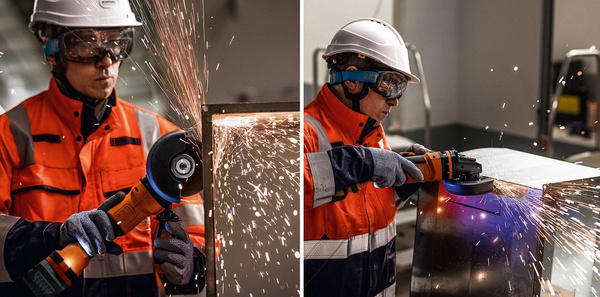 Szlifierka kątowa Fein CCG 18-125-10 PD-SEC AS (kompatybilna z akumulatorami Bosch Professional)