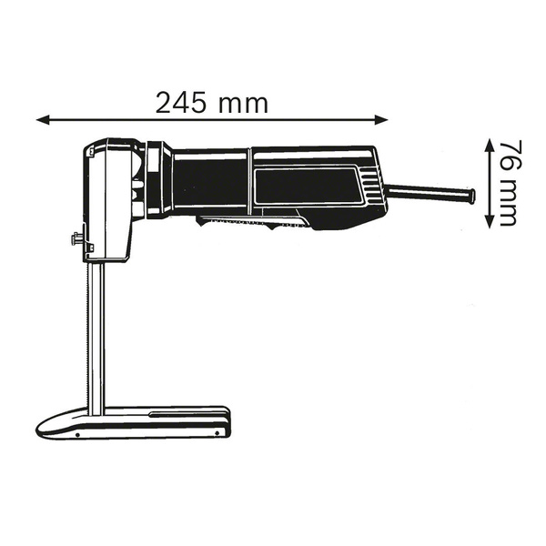 Piła do tworzyw piankowych Bosch GSG 300
